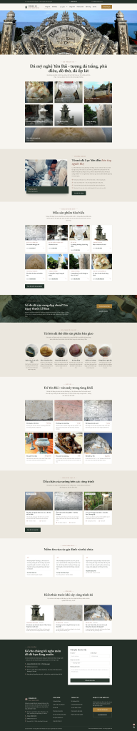 Mẫu web Tour du lịch trong nước